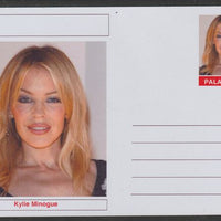 Palatine (Fantasy) Personalities - Kylie Minogue postal stationery card unused and fine