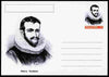 Palatine (Fantasy) Personalities - Henry Hudson (explorer) postal stationery card unused and fine