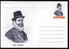 Palatine (Fantasy) Personalities - John Hawkins (explorer) postal stationery card unused and fine