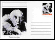 Palatine (Fantasy) Personalities - Roald Amundsen (explorer) postal stationery card unused and fine