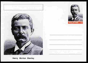 Palatine (Fantasy) Personalities - Henry Morton Stanley (explorer) postal stationery card unused and fine