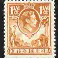 Northern Rhodesia 1938-52 KG6 1.5d yellow-brown unmounted mint, SG 30