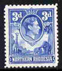 Northern Rhodesia 1938-52 KG6 3d ultramarine unmounted mint, SG 34