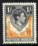 Northern Rhodesia 1938-52 KG6 1s yellow-brown & black unmounted mint, SG 40