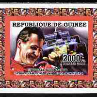 Guinea - Conakry 2006 Michael Schumacher - F1 Champion #1 imperf individual deluxe sheet unmounted mint. Note this item is privately produced and is offered purely on its thematic appeal as Yv 2733