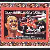 Guinea - Conakry 2006 Michael Schumacher - F1 Champion #3 imperf individual deluxe sheet unmounted mint. Note this item is privately produced and is offered purely on its thematic appeal as Yv 2733