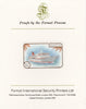 St Kitts 1985 Ships $2 (Cunard Liner) imperf proof mounted on Format International proof card, as SG 176