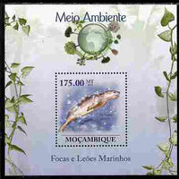 Mozambique 2010 The Environment - Seals & Sea Lions perf souvenir sheet unmounted mint Michel BL 310