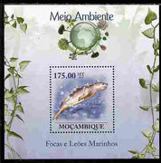 Mozambique 2010 The Environment - Seals & Sea Lions perf souvenir sheet unmounted mint Michel BL 310