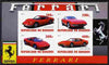 Burundi 2010 Ferrari Sports cars #1 imperf sheetlet containing 4 values unmounted mint