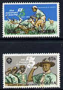 Nigeria 1982 Scouts Anniversary set of 2, SG 429-30 unmounted mint*