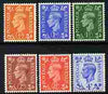 Great Britain 1950-52 KG6 colours changed set of 6 unmounted mint SG 503-8