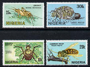 Nigeria 1986 Insects set of 4 unmounted mint, SG 528-31*