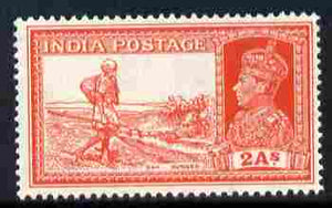 India 1937-40 KG6 Dak Runner 2a unmounted mint SG 251