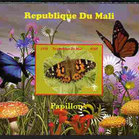 Mali 2010 Butterfles #41 imperf s/sheet with Fungi & Scouts Logo unmounted mint. Note this item is privately produced and is offered purely on its thematic appeal