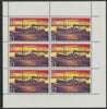 St Kilda 1971 Ships 3p on 5d The Lady Ambrosine,complete perf sheetlet of 6 unmounted mint