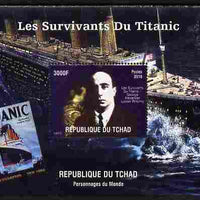 Chad 2010 Survivors of the Titanic perf s/sheet unmounted mint. Note this item is privately produced and is offered purely on its thematic appeal.