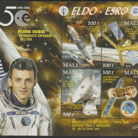 Mali 2015 Space Exploration - 50 Years #3 perf sheet containing four values unmounted mint