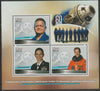 Madagascar 2018 NASA Test Astronauts #3 perf sheet containing three values unmounted mint