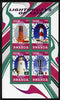 Rwanda 2010 Lighthouses of Asia imperf sheetlet containing 4 values unmounted mint