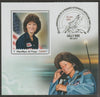 Congo 2018 Sally Ride - Astronaut #2 perf sheet containing one value unmounted mint