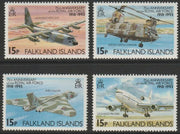 Falkland Islands 1993 75th Anniversary of Royal Air Force perf set of 4 unmounted mint SG 676-79