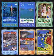 Guernsey 2003 Europa - Poster Art perf set of 6 values unmounted mint SG 991-6