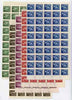 Canada 1950 KG6 set of 5 without dates each in unmounted mint blocks of 50, cat £70