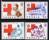 Tuvalu 1988 Red Cross set of 4 unmounted mint, SG 518-21*