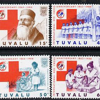 Tuvalu 1988 Red Cross set of 4 unmounted mint, SG 518-21*