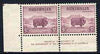 Australia 1937-49 KG6 Marino Sheep 5d corner pair with Govt imprint lightly mounted as SG189