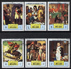 Umm Al Qiwain 1972 Paintings of Napoleon set of 6 cto used, Mi 616-21*