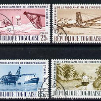 Togo 1964 Independence set of 4 cto used, SG 373-76*