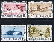 Togo 1964 Independence set of 4 cto used, SG 373-76*