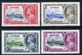 St Helena 1935 KG5 Silver Jubilee set of 4 mounted mint, SG124-27