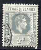 Leeward Islands 1938-51 KG6 1/2d grey used SG97