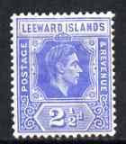 Leeward Islands 1938-51 KG6 2.5d blue mounted mint SG105a