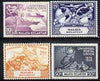 Malaya - Kelantan 1949 KG6 75th Anniversary of Universal Postal Union set of 4 mounted mint, SG 57-60