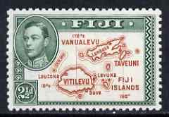 Fiji 1938-55 KG6 2.5d P12 mounted mint SG 256c