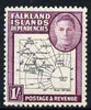 Falkland Islands Dependencies 1946-49 KG6 Thick Maps 1s unmounted mint SG G8