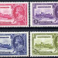 Newfoundland 1935 KG5 Silver Jubilee set of 4 mounted mint SG 250-53