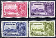 Newfoundland 1935 KG5 Silver Jubilee set of 4 mounted mint SG 250-53