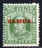 Samoa 1914-15 KE7 1/2d mounted mint SG 115