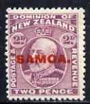 Samoa 1914-15 KE7 2d mtd mint SG 117