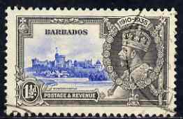 Barbados 1935 KG5 Silver Jubilee 1.5d used SG 242