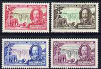 Southern Rhodesia 1935 KG5 Silver Jubilee set of 4 lightly mounted SG 31-34