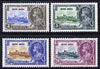 Hong Kong 1935 KG5 Silver Jubilee set of 4 mounted mint SG 133-36