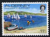 Guernsey - Alderney 1983-93 Yachts in Braye Bay 11p unmounted mint SG A5