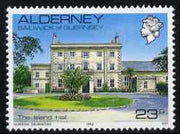 Guernsey - Alderney 1983-93 Island Hall 23p unmounted mint SG A12c