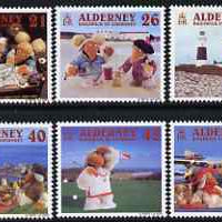 Guernsey - Alderney 2000 A Wombling Holiday perf set of 6 unmounted mint SG A146-51